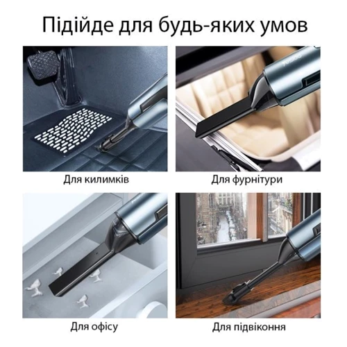 Пылесос Yesido VC01 Gray фото 4