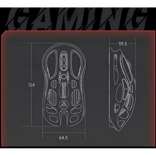 Мышь Gravastar Mercury M2 Stealth Black (GRAVASTARM2_BLK): Длина кабеля 1.5 м