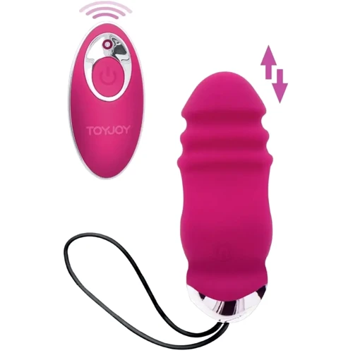 Виброяйцо с пультом ДУ Toy Joy Sunny Side Up And Down (розовый)