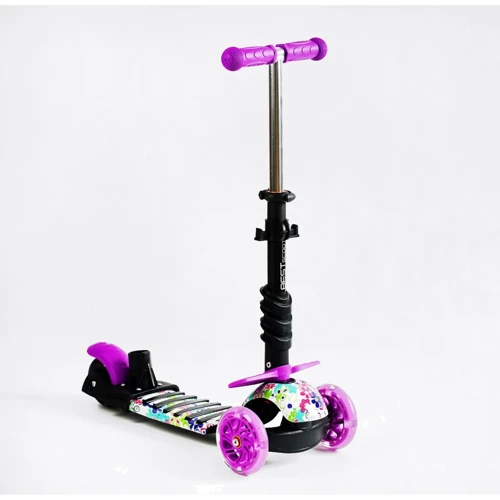 Детский самокат Best Scooter 5в1 с родительской ручкой LS-19029: Максимальная допустимая нагрузка, кг 45