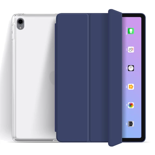 Аксесуар для iPad BeCover Tri Fold Soft TPU Silicone Deep Blue для iPad Air 2020/iPad Air 2022 (708454)