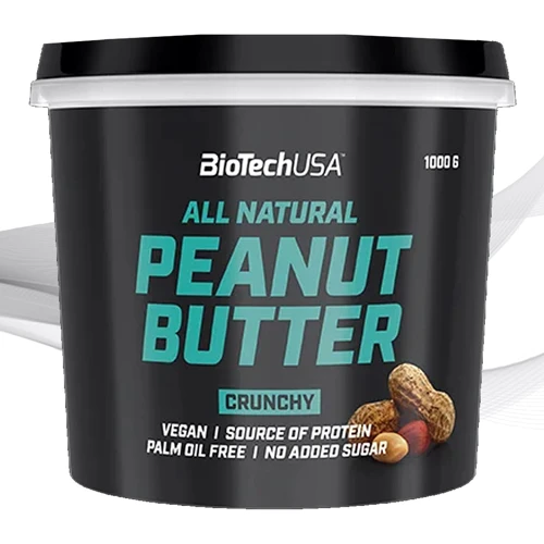 BioTechUSA Peanut Butter 1000 g /40 servings/ Crunchy