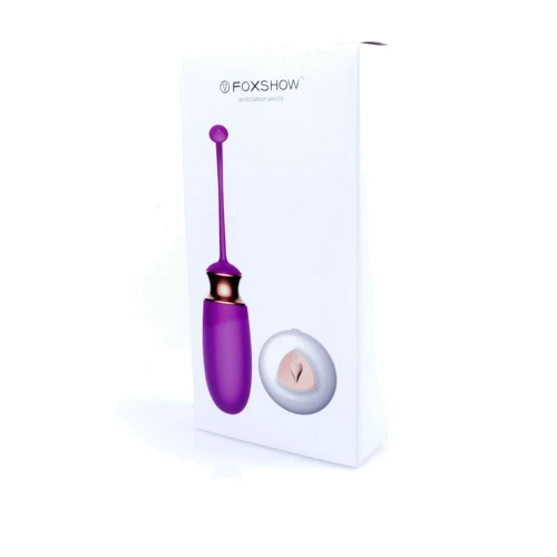 Виброяйцо с подогревом и пультом ДУ - Vibrating Silicone Love EGG USB