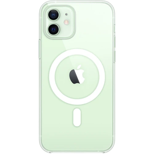 Чехол для iPhone Apple Clear Case with MagSafe (MHLM3) for iPhone 12/iPhone 12 Pro: Цвет прозрачный