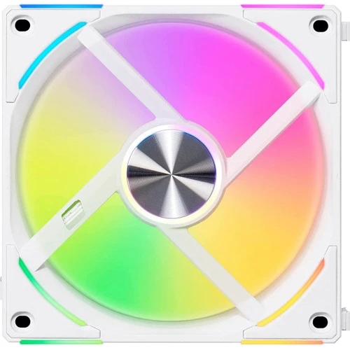 Кулер Lian Li Uni Fan AL 120 V2 3-pack White (G99.12ALV23W.00): Разъем 4pin