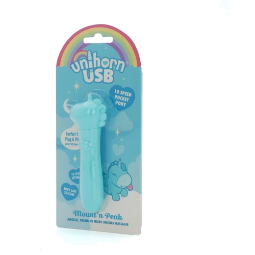 Вібратор-єдиноріжка Unihorn USB Bullet - Mount'n Peak, віброкуля, USB зарядка