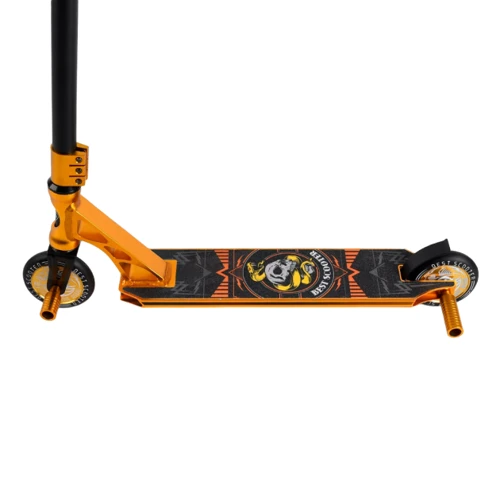 Самокат трюковый Best Scooter золотистый (23015): Тип тормоза ножной