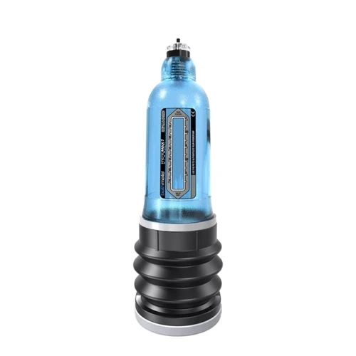 Гидропомпа для увеличения члена Bathmate - Hydromax7 Wide Boy, 22х6 см (синийй)