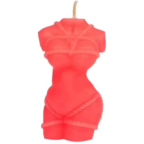 Свічка LOVE FLAME - Shibari I Red Fluor, CPS09-RED