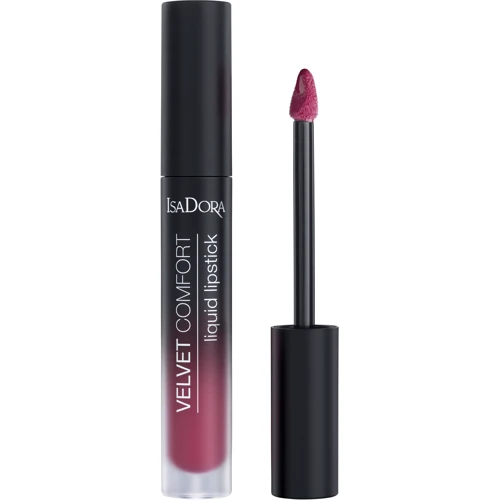 IsaDora Velvet Comfort Liquid Lipstick 58 Berry Blush Рідка помада 4 ml: Клас косметики Мідл-маркет