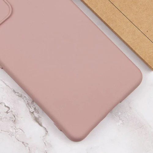 Аксессуар для смартфона Lakshmi Case Silicone Cover Full Camera Pink Sand for Xiaomi Poco M5: Материал силикон