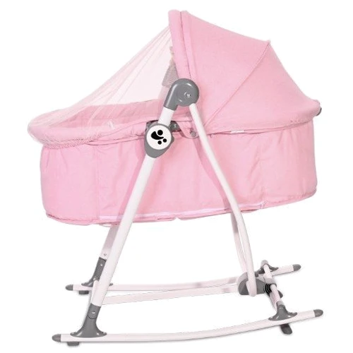 Кроватка-качели 3в1 Lorelli ALICANTE (pink)