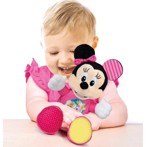 Игрушка-ночник Clementoni Baby Minnie серия Disney Baby (8005125172078): Вид Мягкая игрушка