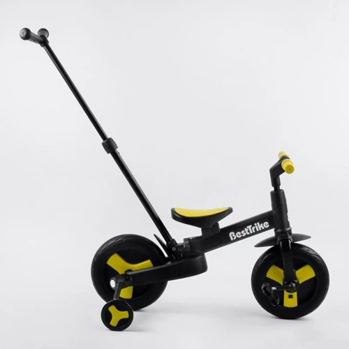 Велосипед-трансформер Best Trike батьківська ручка знімні педалі (58195): Гальма Ножной
