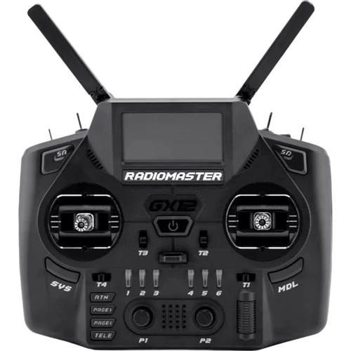 

Пульт RadioMaster GX12 Elrs M2 с аккумулятором 2S Li-PO RadioMaster (1 x 6200mAh)