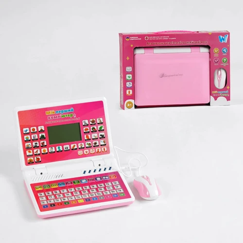 Навчальний комп'ютер WToys мови, алфавіт, загадки, казки, пісні, скоромовки, вікторина, мишка (TK - 42115): Виробник WToys