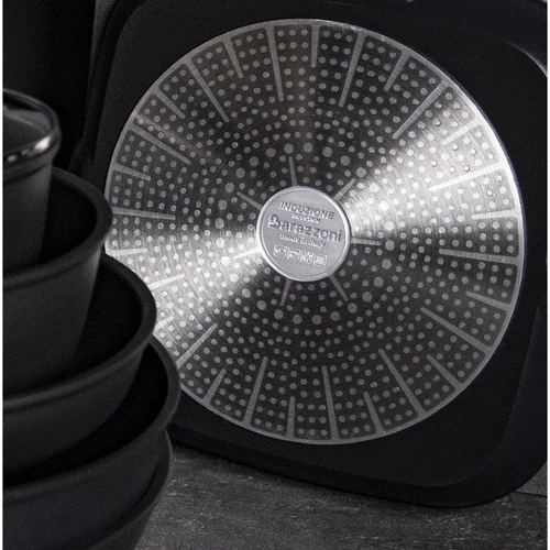 Сковорода Barazzoni Black Titan Pro 20 см (85560602098): Антипригарное покрытие есть