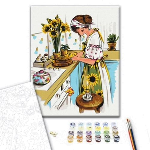 Картина по номерам Brushme Домашний уют © Alla Berezovska 40х50 см (BS53729): Производитель Brushme