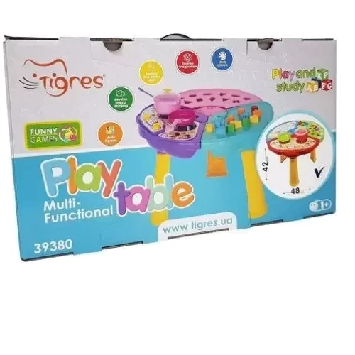 Многофункциональный игровой столик Tigres для детей (39380): Тип стол