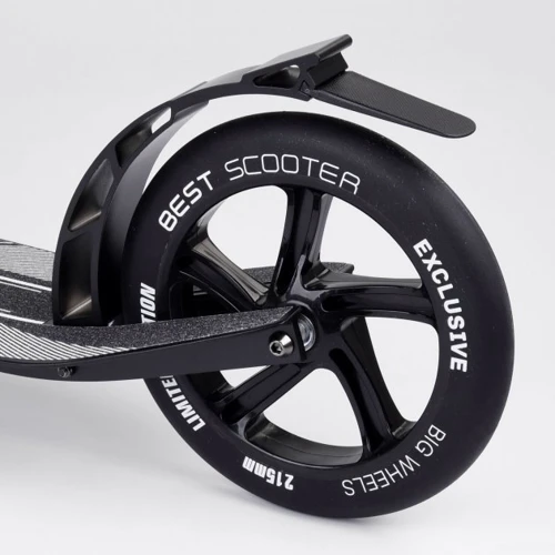 Самокат алюмінієвий Best Scooter сірий (36956): Тип гальма ножной
