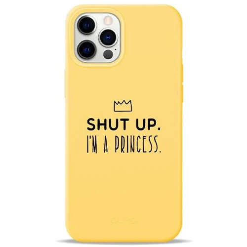 

Pump Silicone Minimalistic Case I'm a Princess (PMSLMN12(6.7)-13/2) for iPhone 12 Pro Max