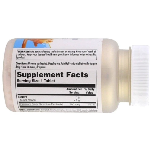 KAL Chromium Picolinate ActivMelt Cinnamon Bun 120 Micro Tablets (CAL-74490): Форма выпуска Таблетки