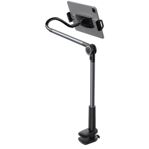 Держатель Baseus Unlimited Adjustment Lazy Pro Gray (LUZQ000013) for Tablets and Smartphones from 4.7'' to 12.9'': Тип настольный