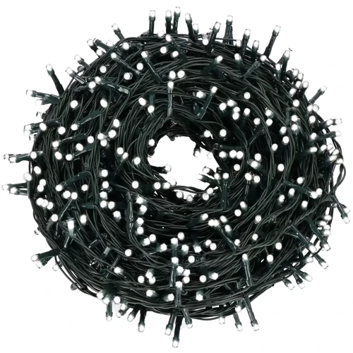 Гирлянда уличная (наружная) Springos 90 м 1500 LED CL1501 Cold White: Длина, м 90