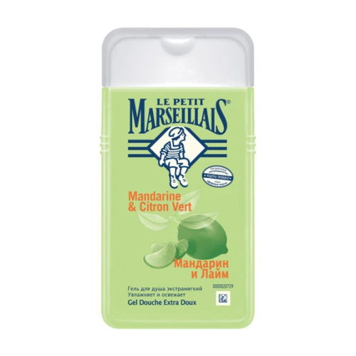 Le Petit Marseillais 250 ml Гель для душа Мандарин и Лайм