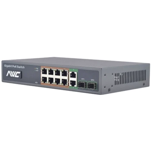 Сетевой коммутатор NVC NVC-1008GSR: Тип Коммутатор неуправляемый