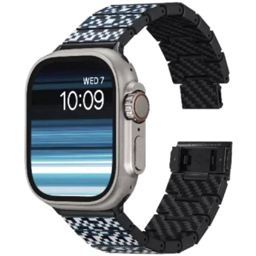 Аксессуар для Watch Pitaka Chroma Carbon Band Dreamland Mosaic (AWB2303) for Apple Watch 42/44/45/49mm: Тип аксессуара ремешок