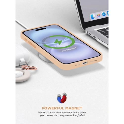 Чехол для iPhone ArmorStandart ICON2 MagSafe Rose Gold for iPhone 16 (ARM80181) фото 6