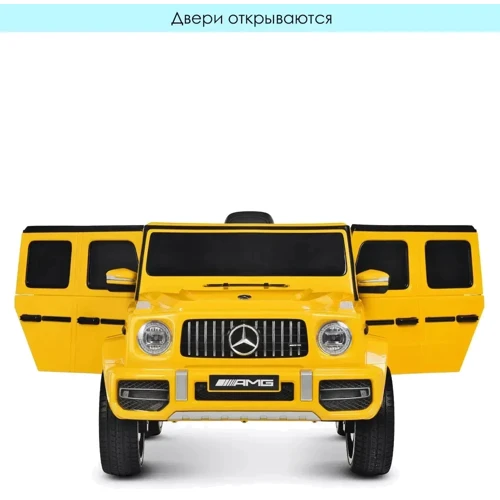 Дитячий електромобіль Bambi Racer Mercedes-Benz G-class, жовтий (M 4214EBLR-6): Вид джип