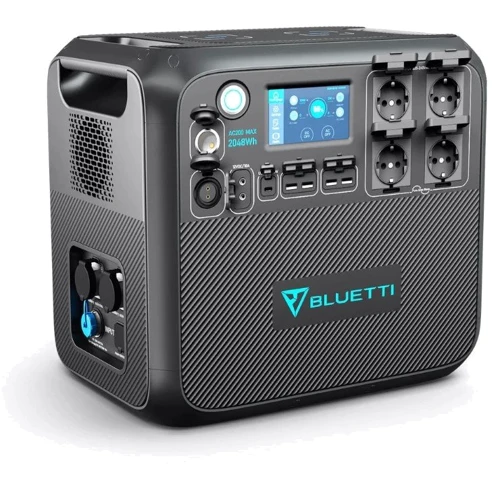 Зарядна станція Bluetti AC200MAX 2048Wh 2200W + battery module B230 4096Wh: Кількість розеток 220V 4