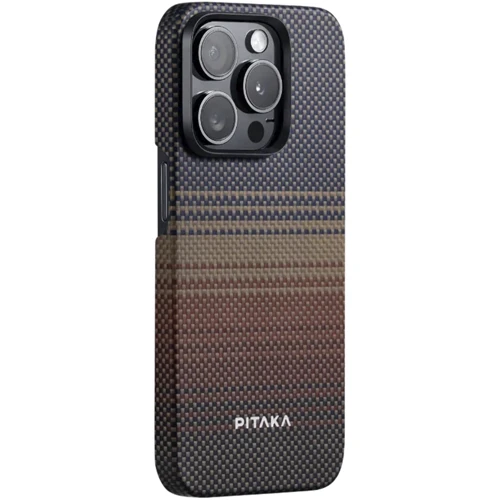 Чехол для iPhone Pitaka MagEZ Case 5 Sunset (KI1501SU) for iPhone 15 Pro: Цвет коричневый