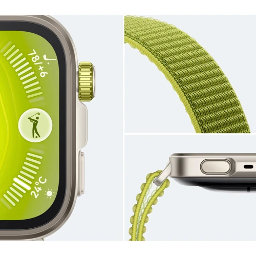Смарт-часы Huawei Watch Fit 4 Pro Green: Материал ремешка Нейлон