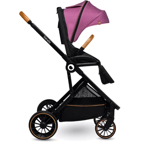 Коляска 2 в 1 Lionelo Riya Violet: Ширина шасси 56 см