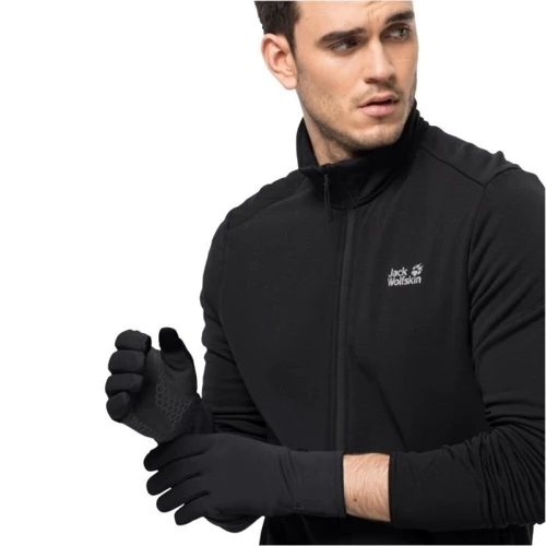 Перчатки Jack Wolfskin Allrounder Glove L черные (1910791_6000): Пол Унисекс