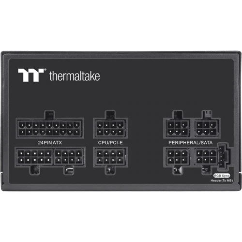 Блок питания Thermaltake Toughpower GF1 ARGB 650W (PS-TPD-0650F3FAGE-1): Мощность, Ватт 650