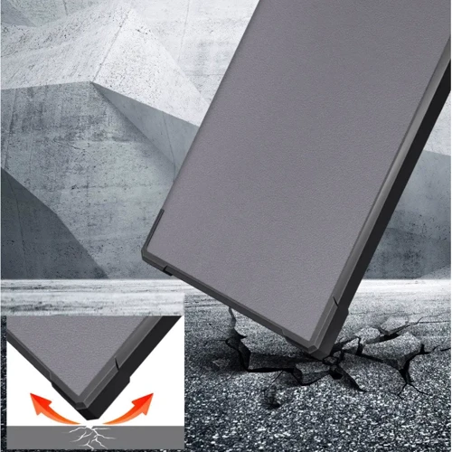 Аксесуар до електронної книги BeCover Ultra Slim Origami Gray для PocketBook 743G InkPad 4/InkPad Color 2/InkPad Color 3 (713087)