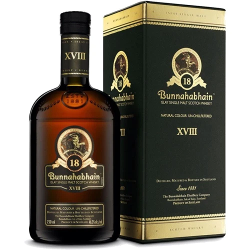 Віскі Bunnahabhain 18 Years Od (0,7 л) (BW8503)