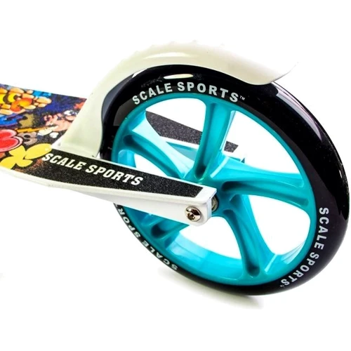 Двухколесный самокат Scale Sports SS-15 200 мм Tiffany: Максимальная допустимая нагрузка, кг 100 кг