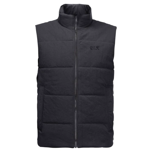Жилет Jack Wolfskin White Frost Vest 1206401-6000 52 черный демисезонный утепленный