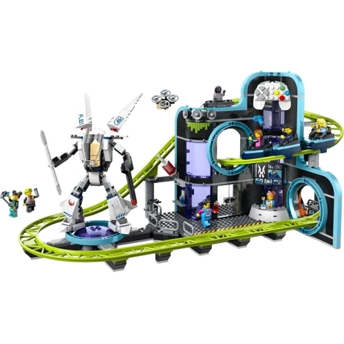 Конструктор LEGO City Парк развлечений «Мир роботов» 986 деталей (60421): Серия City