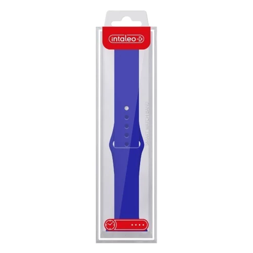 Аксесуар для Watch Intaleo Silicone Strap Blue для Apple Watch 42/44mm фото 8