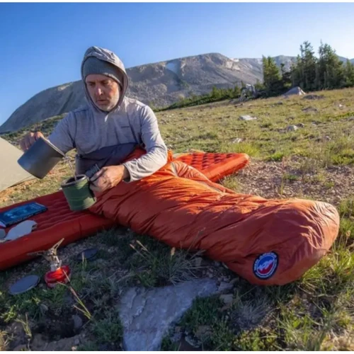 Спальний мішок Big Agnes Greystone 20 (600 DownTek) Regular rooibos - Left Zip (021.0206): Вага з упаковкою 1.02 кг