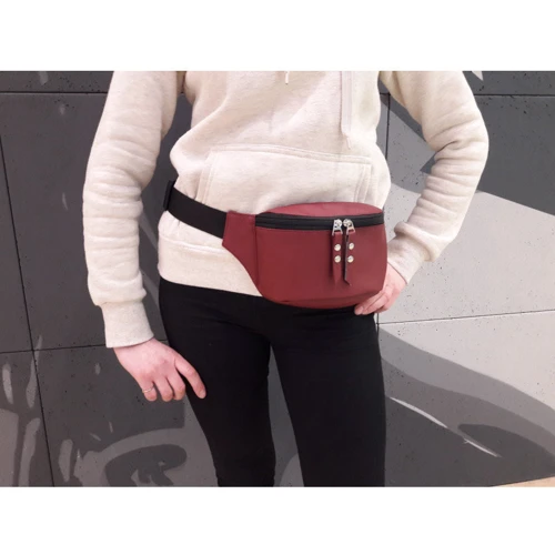 Сумка жіноча Sambag Tirso MTH бордова (80131005): Фактура Зернистая, Матовая