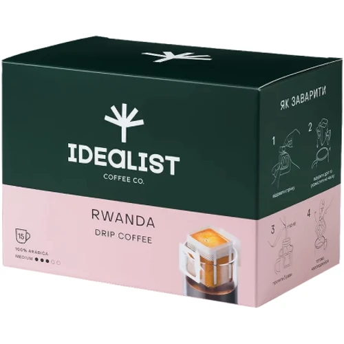 Дрип-кофе IDEALIST COFFEE Руанда 15х12 г