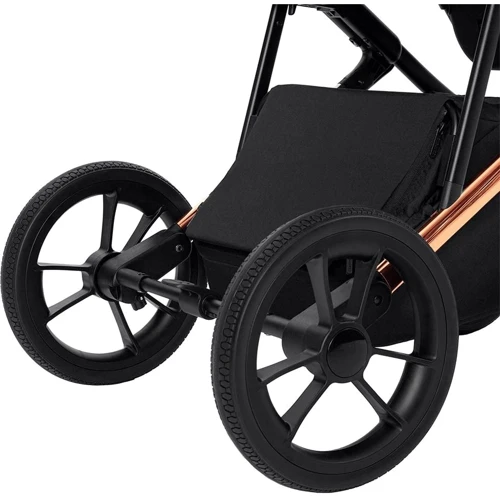Коляска универсальная CARRELLO Sigma CRL-6509 (2 in 1) Stone Grey (CRL-6509 Stone Grey): Материал колес резина