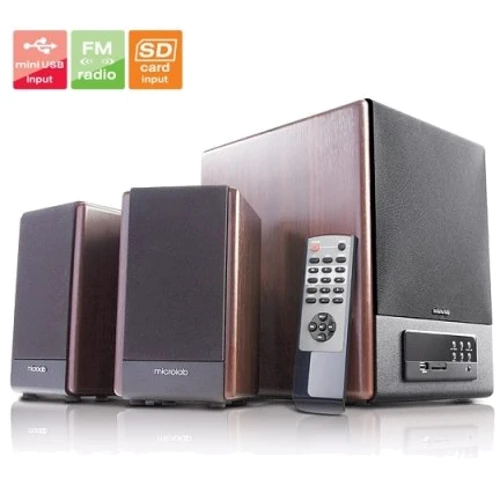 Акустическая система Microlab FC-530U: Формат акустики 2.1